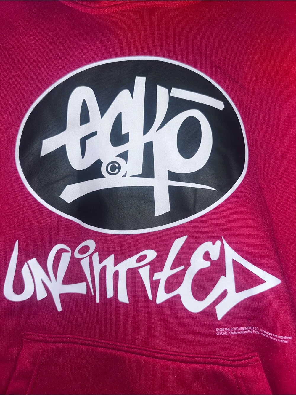 Ecko Unlimited Red hoodie - Picture 2 of 4